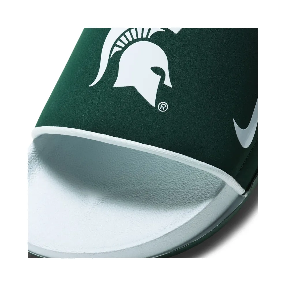 Nike College Offcourt Michigan State Particle Grey/Grey Fog-White-Metallic Silver (CZ9677-001)