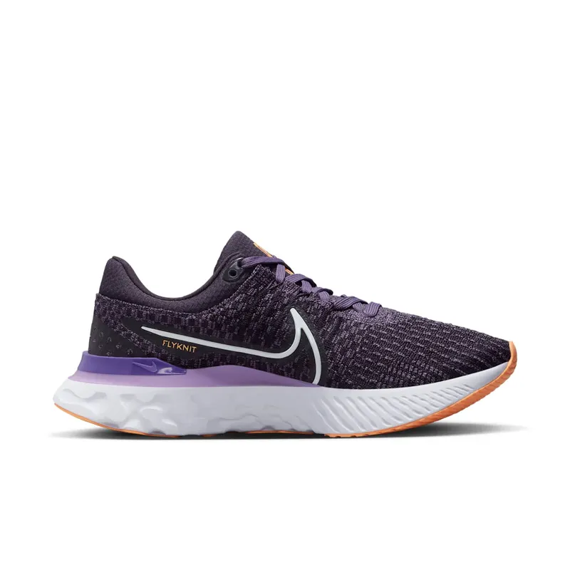 Nike React Infinity Run Flyknit 3 Road Running Purple (DD3024-502)