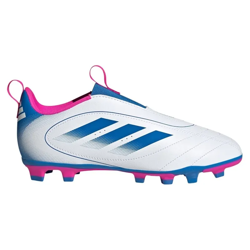 adidas Goletto IX Laceless FG/MG White Royal Team Shock Pink (JQ0185)