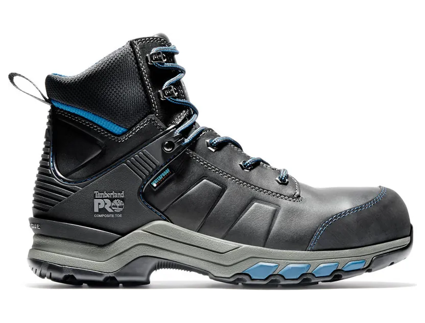 Wasserdichte Timberland Pro® Hypercharge Arbeitsstiefel Mit Zehenschutz Aus Verbundwerkstoff Schwarz Herren Schwarz (A1ZG1001)