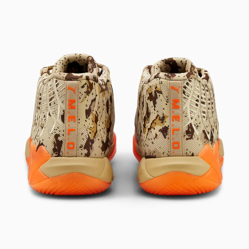 Puma MB.01 Disco Camo Basketball Shoes Beige/Orange (379217-01)