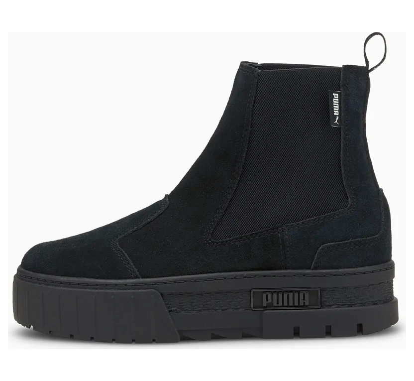 Puma Mayze Chelsea Suede Shoes Black (382829-01)