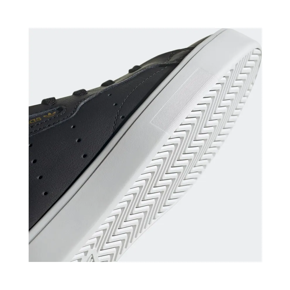 adidas Sleek Mid Core Black Crystal White (W) Core Black/Core Black/Crystal White (EE4727)