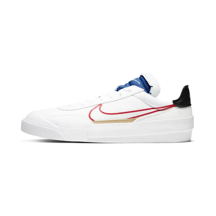 Nike Drop-Type “White / Deep Royal Blue / Black / University Red” (CQ0989-100)
