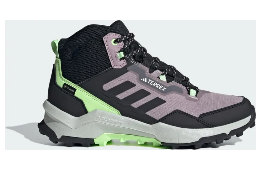 adidas Terrex AX4 Mid GORE-TEX Hiking Preloved Fig / Core Black / Green Spark (IE2577)