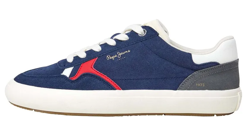 Pepe Jeans PèPè sneaker Marine / Grijs / Rood (PMS31077-588)