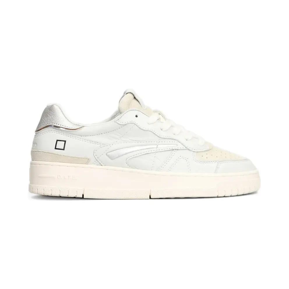D.A.T.E. Torneo Pure panelled sneakers – Weiß (W451TPCAWS)
