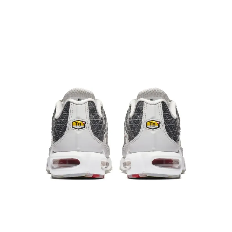 Nike Air Max Plus Wave Grid Grey Neutral Grey/White-Varsity Red (BV1983-001)