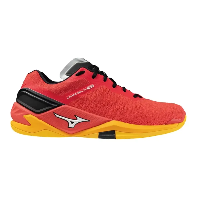 Mizuno Wave Stealth Neo Radiant Red White Carrot Curl (X1GA200001)