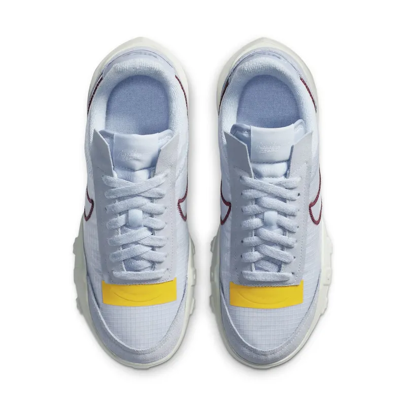 Nike Waffle Racer 2X Ghost Dark Beetroot (W) Ghost/Light Bone-White-Dark Beetroot (CK6647-001)