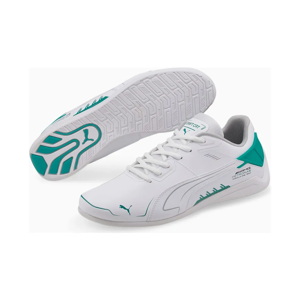 Puma Mercedes F1 Drift Cat Delta Motorsport Shoes White/Green (306852-03)