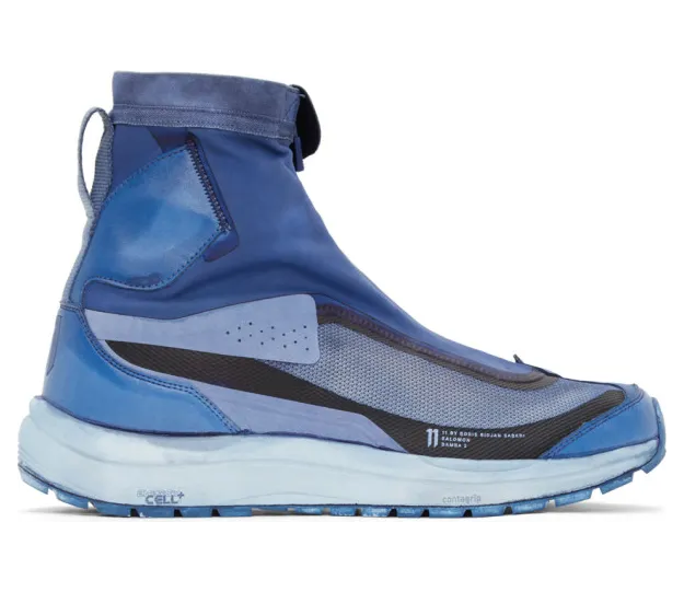 11 by Boris Bidjan Saberi Blue Salomon Edition Bamba 2 High Sneakers (151 11xS)