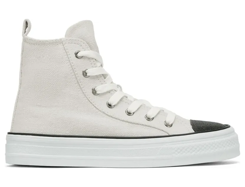 Brunello Cucinelli mit Kontrasteinsätzen “White” (MZ58G2618C209)