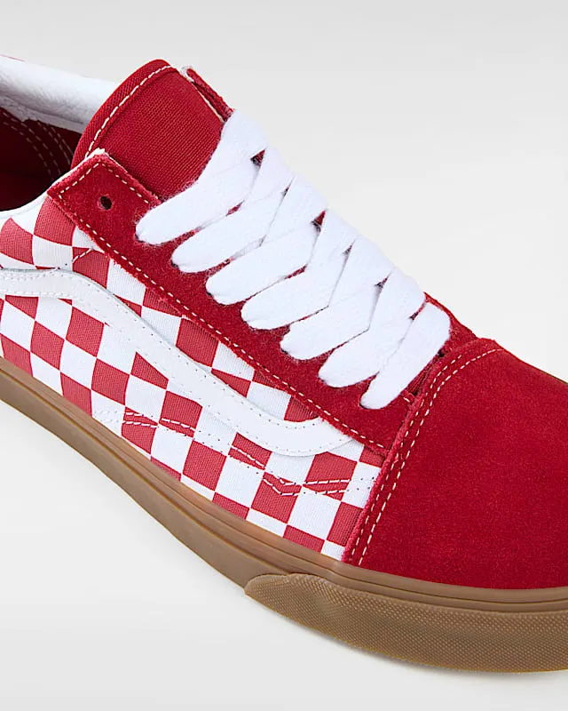 Vans Karierte Old Skool – Rot (VN0A2Z42CJH)